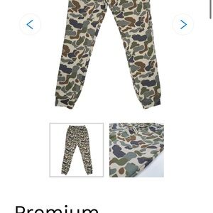 Premium Camo Joggers